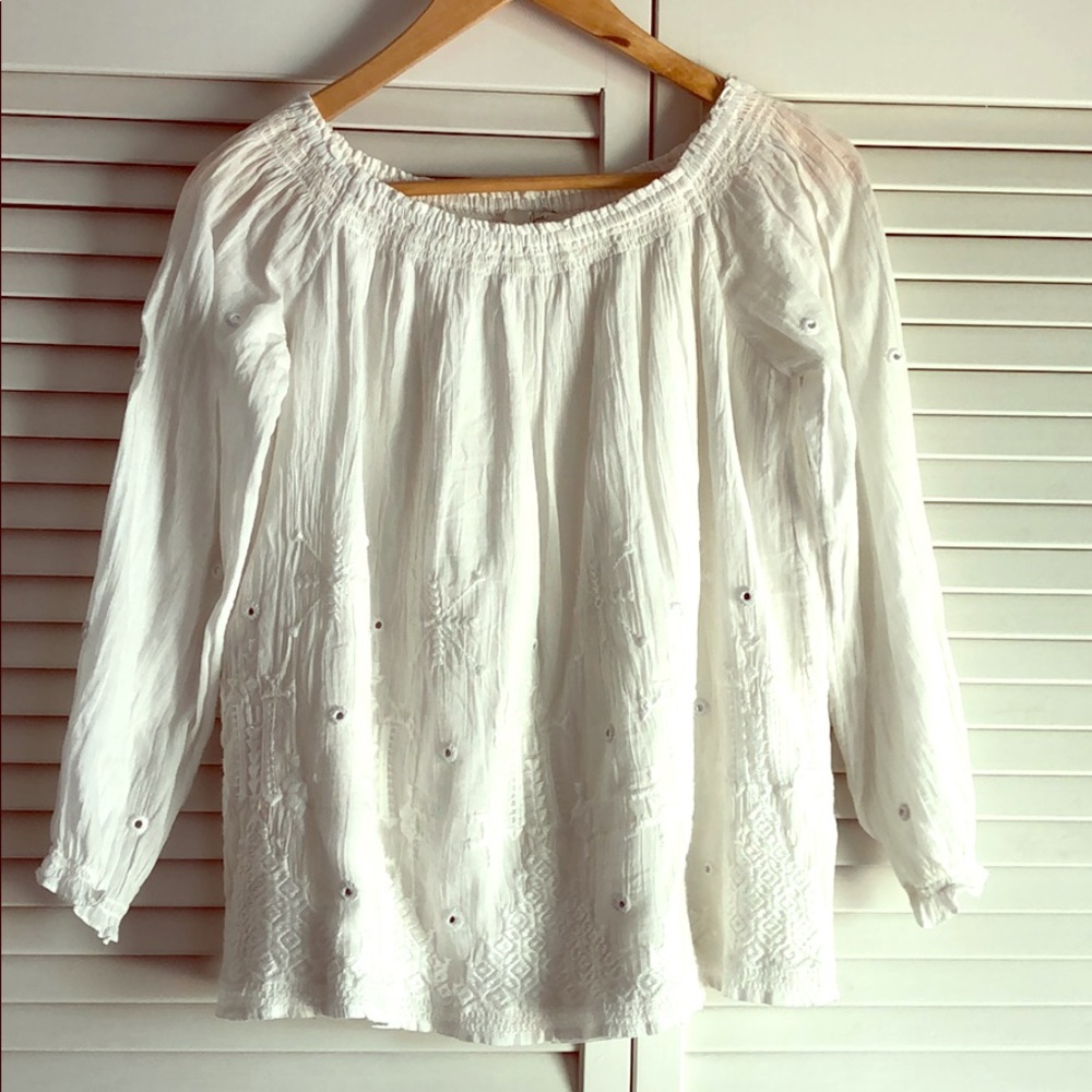 White Joie blouse size XS